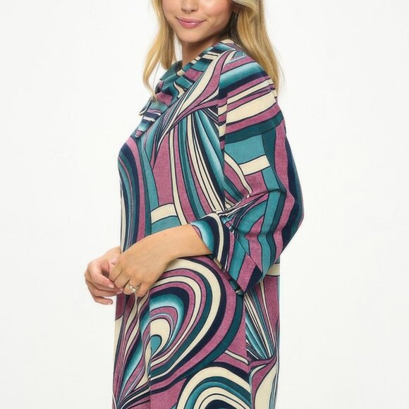 Split Neckline Tunic - Picture 6 of 6